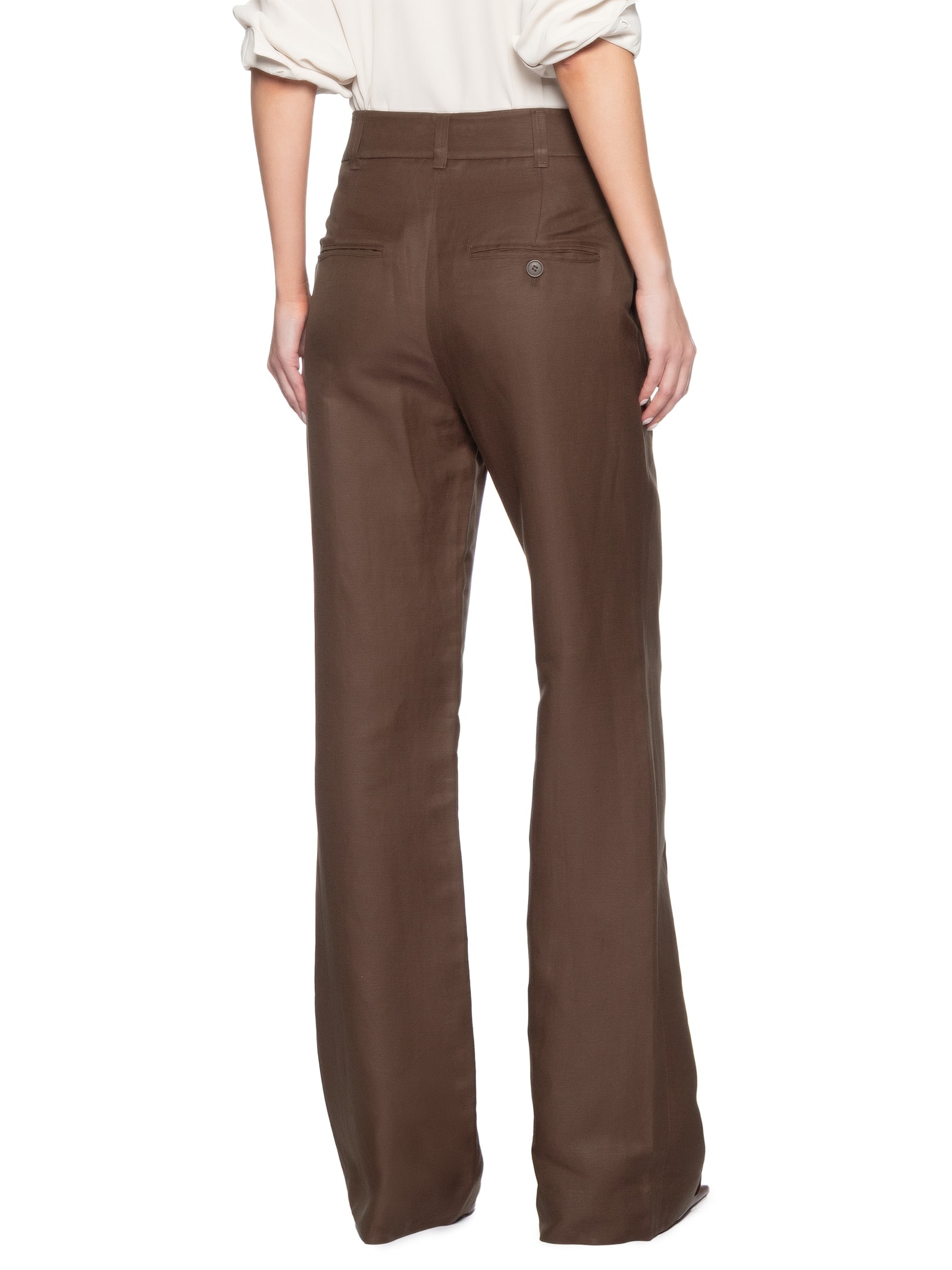 Calça Feminina Reta Brumas Color Marrom Animale