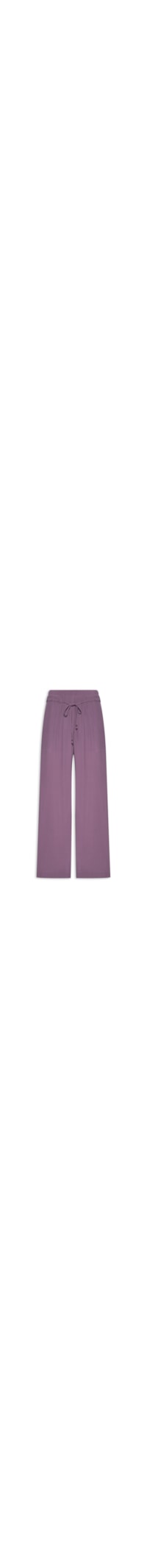 Calça Feminina Reta Cintura Elástico - Roxo