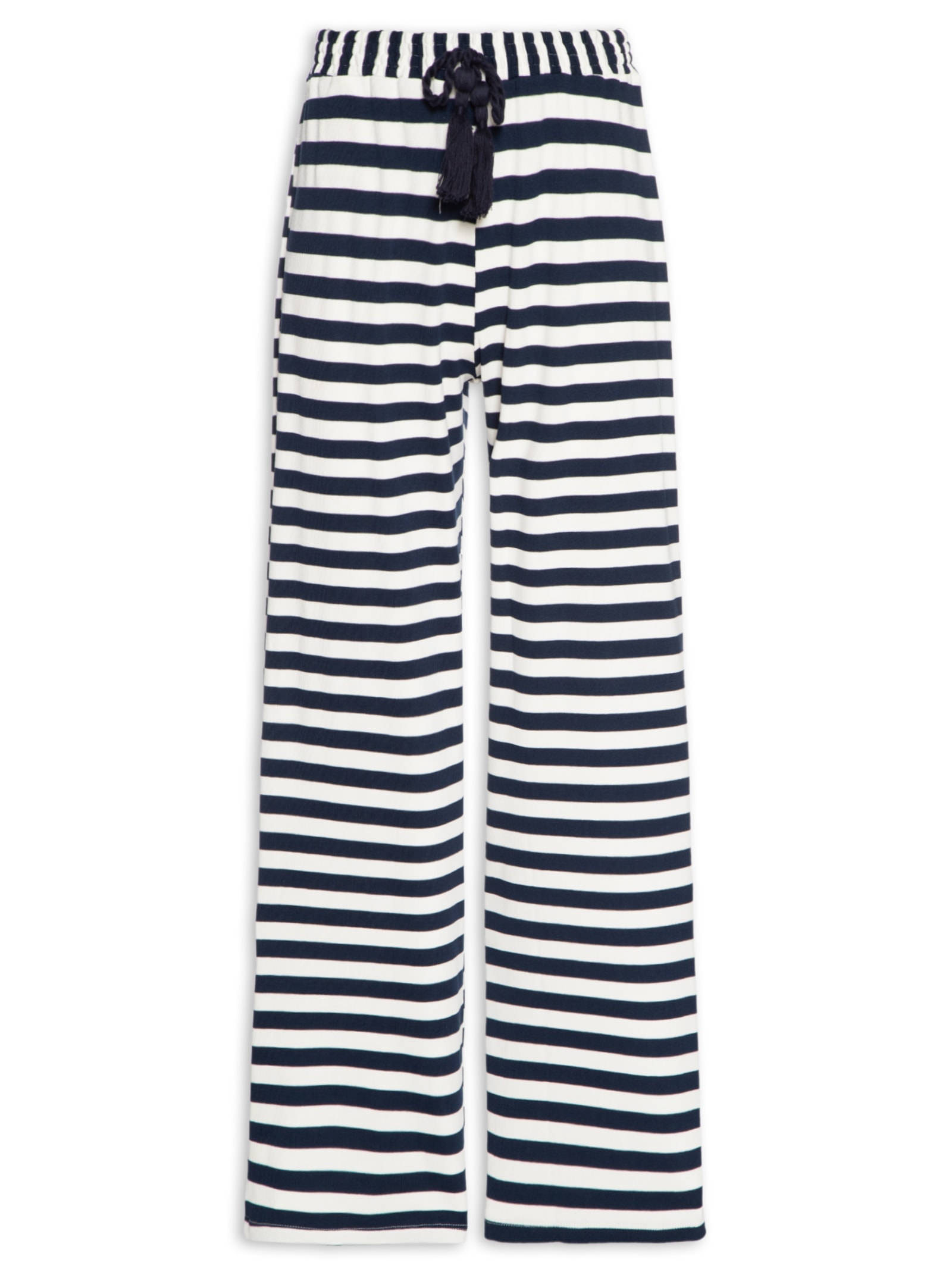 Calça Feminina Reta Cintura Média Azul My Favorite