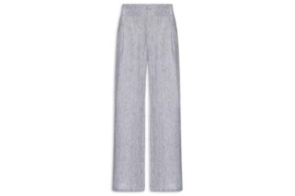 Calça Feminina Reta - Cinza