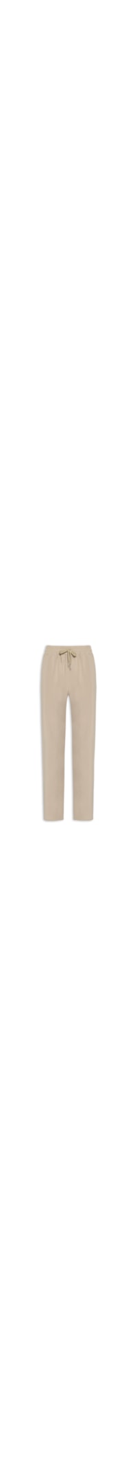Calça Feminina Reta Com Cordão - Bege