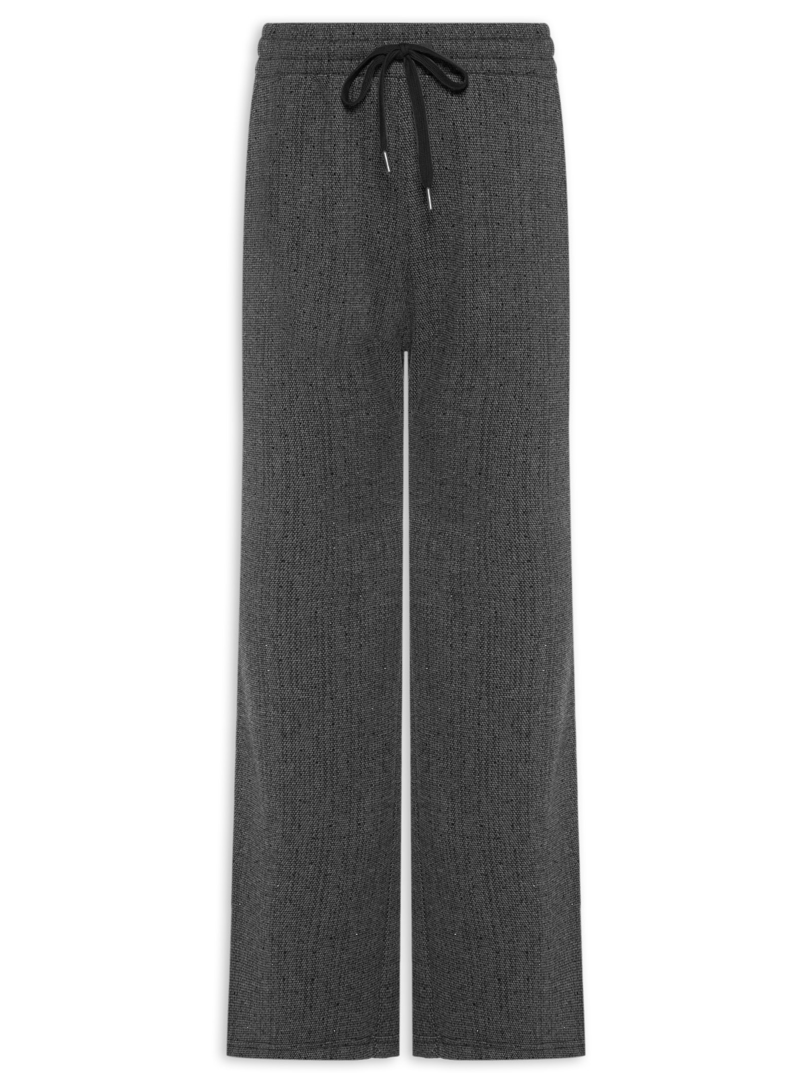 Calça Feminina Reta Com Strass Preto Market 33