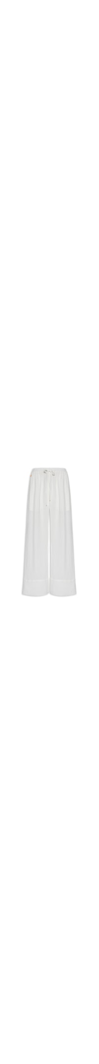 Calça Feminina Reta Crinkle – Branco