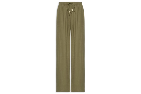 Calça Feminina Reta Leve - Verde