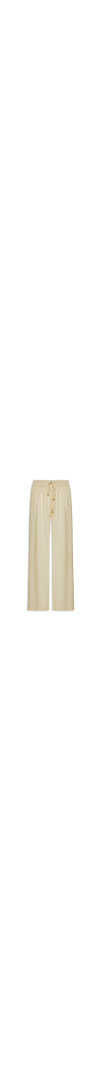 Calça Feminina Reta Linho - Cáqui