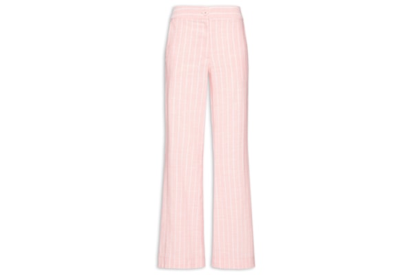 Calça Feminina Reta Listra Tamara - Rosa