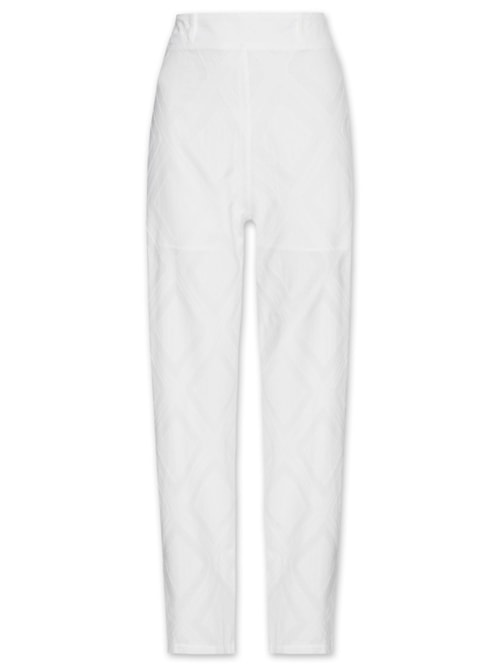 Calça Feminina Reta Losango – Branco