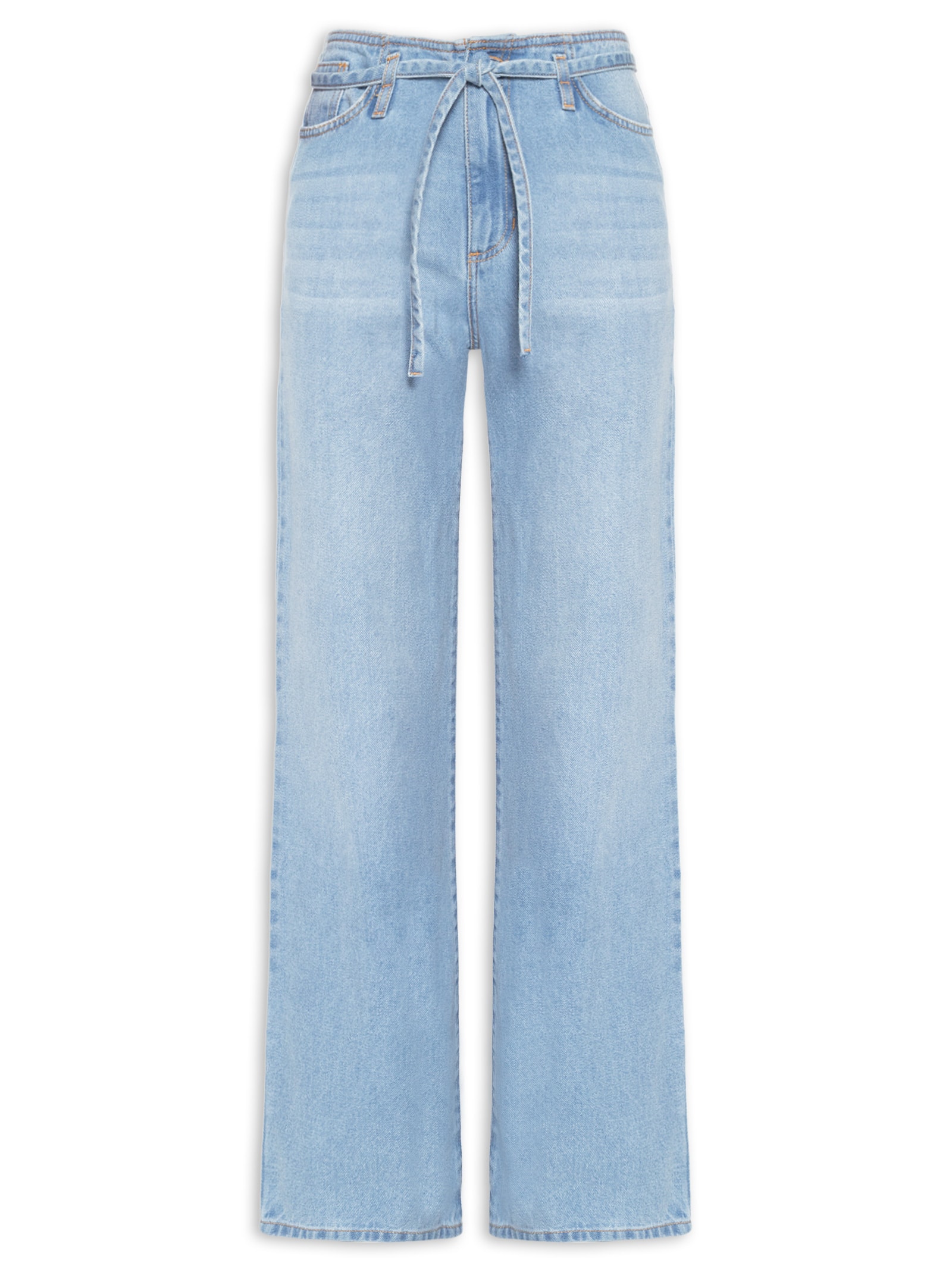 Calça Feminina Reta Madalena Azul Le Lis