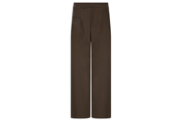 Calça Feminina Reta - Marrom