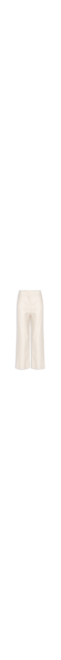 Calça Feminina Reta Melange - Bege