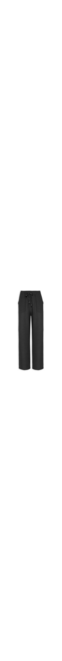 Calça Feminina Reta Padronagem - Preto