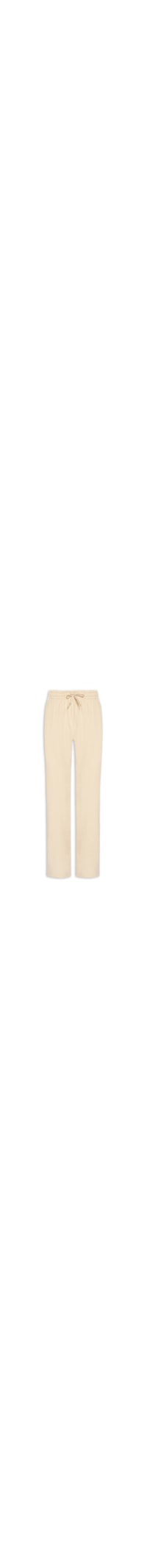 Calça Feminina Reta Peluciada - Bege