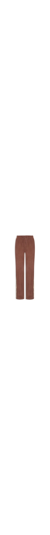 Calça Feminina Reta Peluciada - Marrom