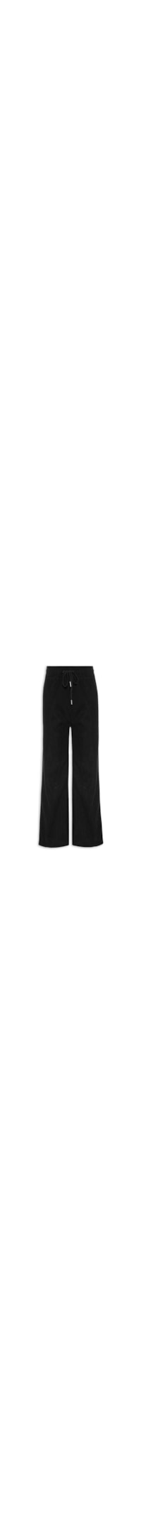 Calça Feminina Reta Texturizada - Preto