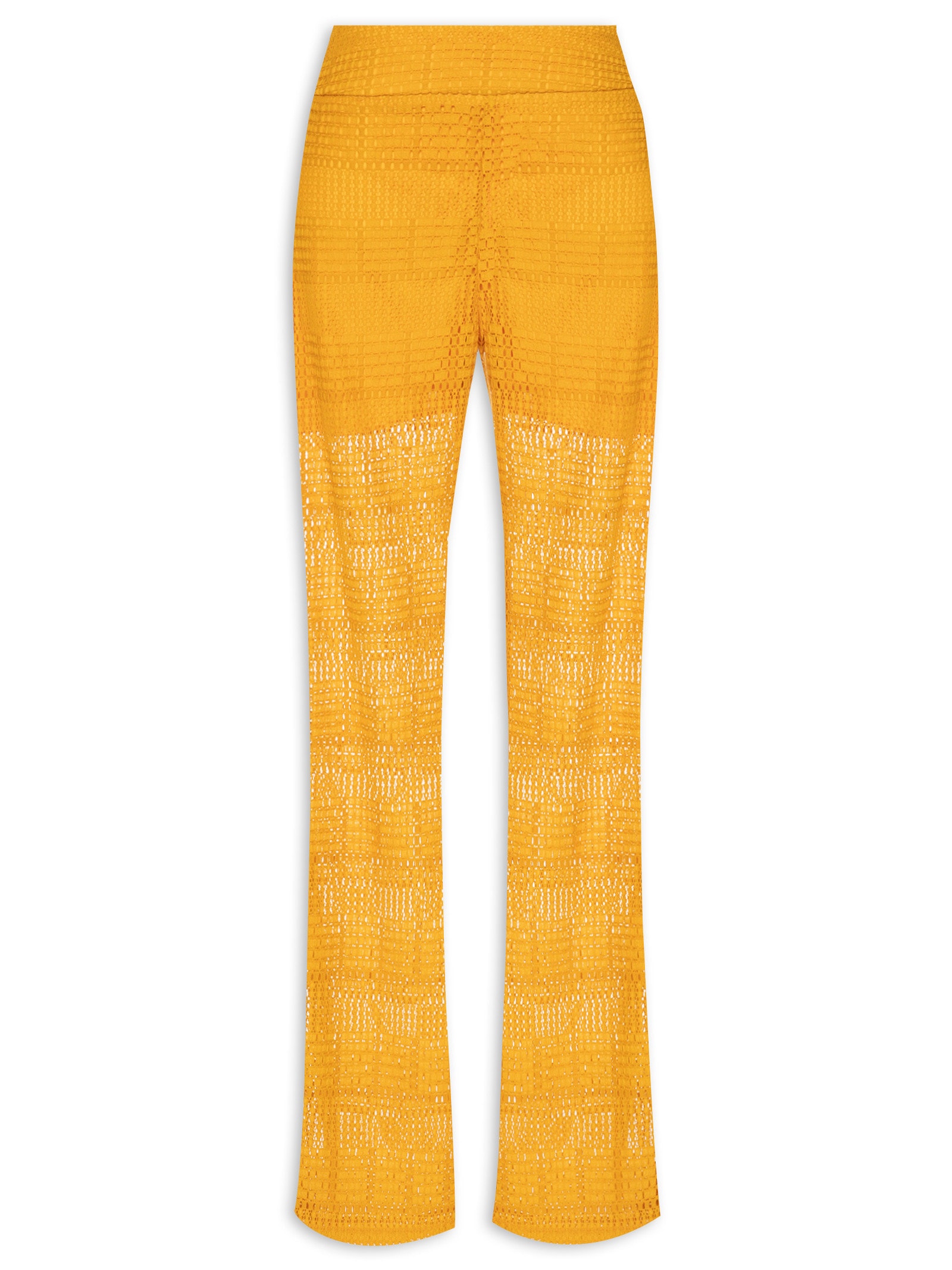 Calça Feminina Reta Trancoso Amarelo Market 33