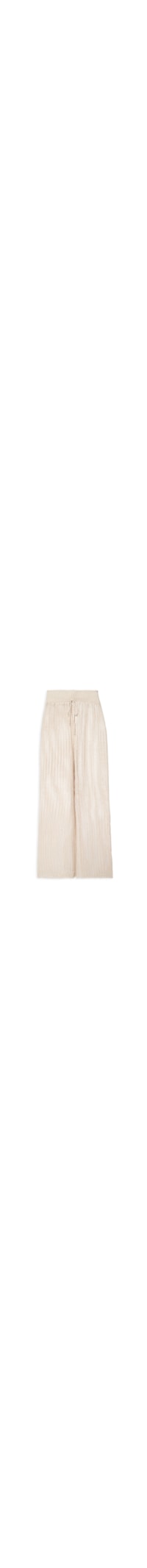 Calça Feminina Reta Tricot - Bege