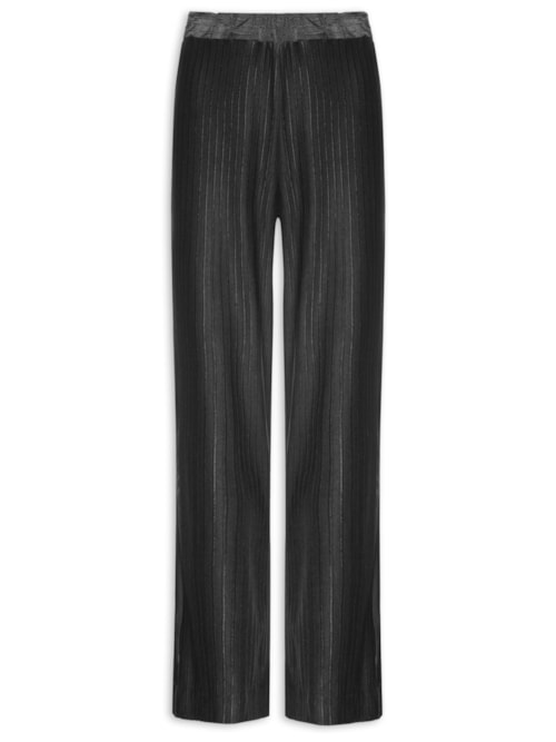 Calça Feminina Reta Veludo Fran – Preto