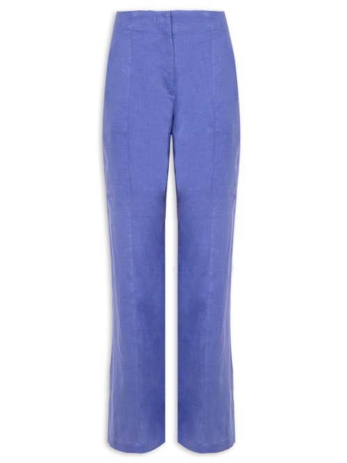 Calça Feminina Reta Whitney – Azul