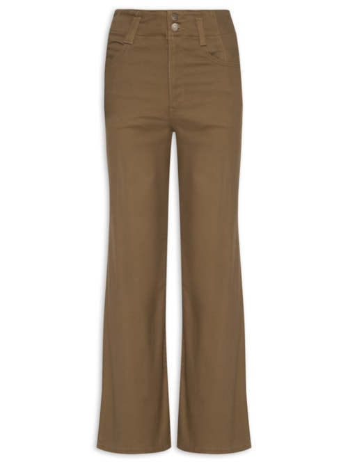 Calça Feminina Ribcage Bells Corset – Marrom