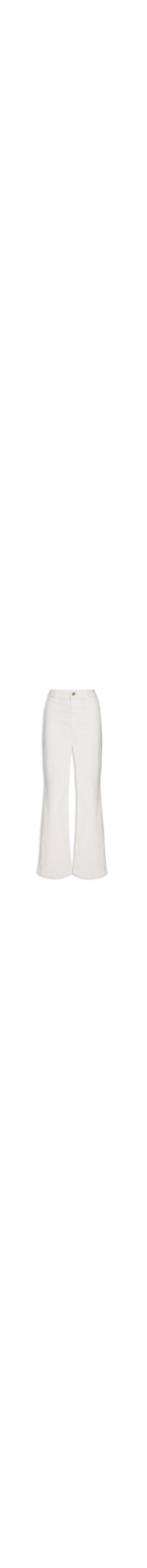 Calça Feminina Ribcage Bells - Off White