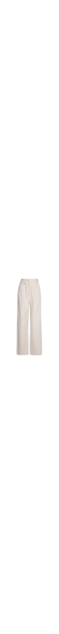 Calça Feminina Risca De Giz - Bege