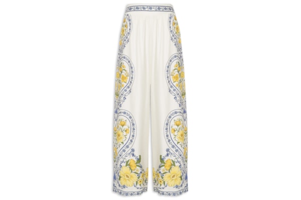 Calça Feminina Romance Boho - Azul