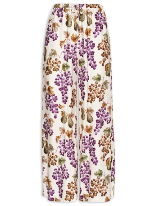 Calça Feminina Romance de Uva – Off White