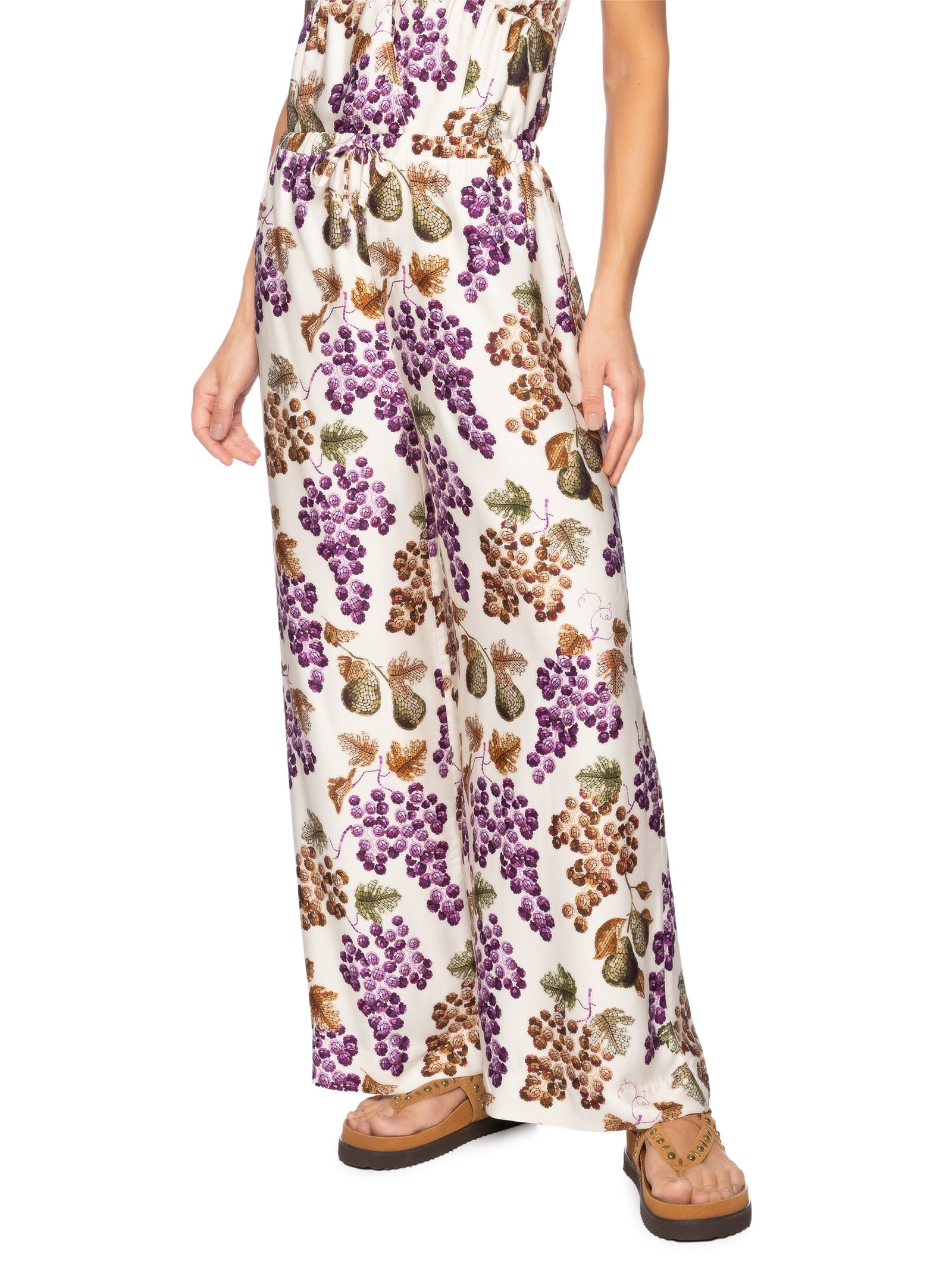 Calça Feminina Romance de Uva Off White Farm