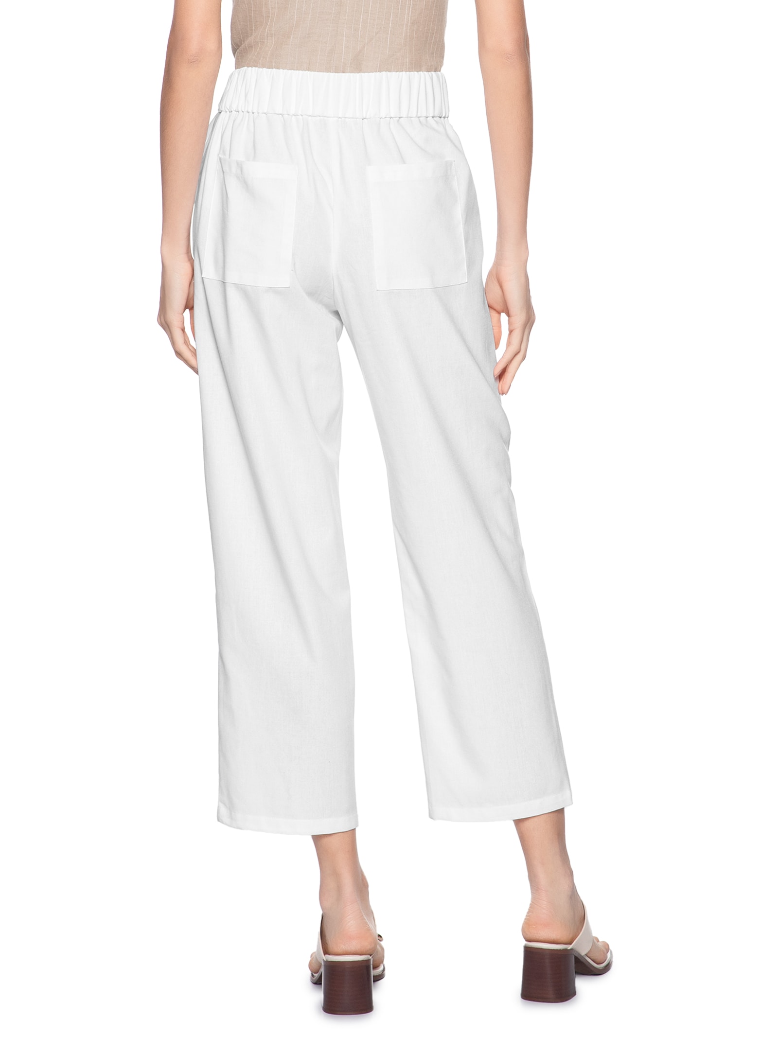 Calça Feminina Ronda Branco Le Lis