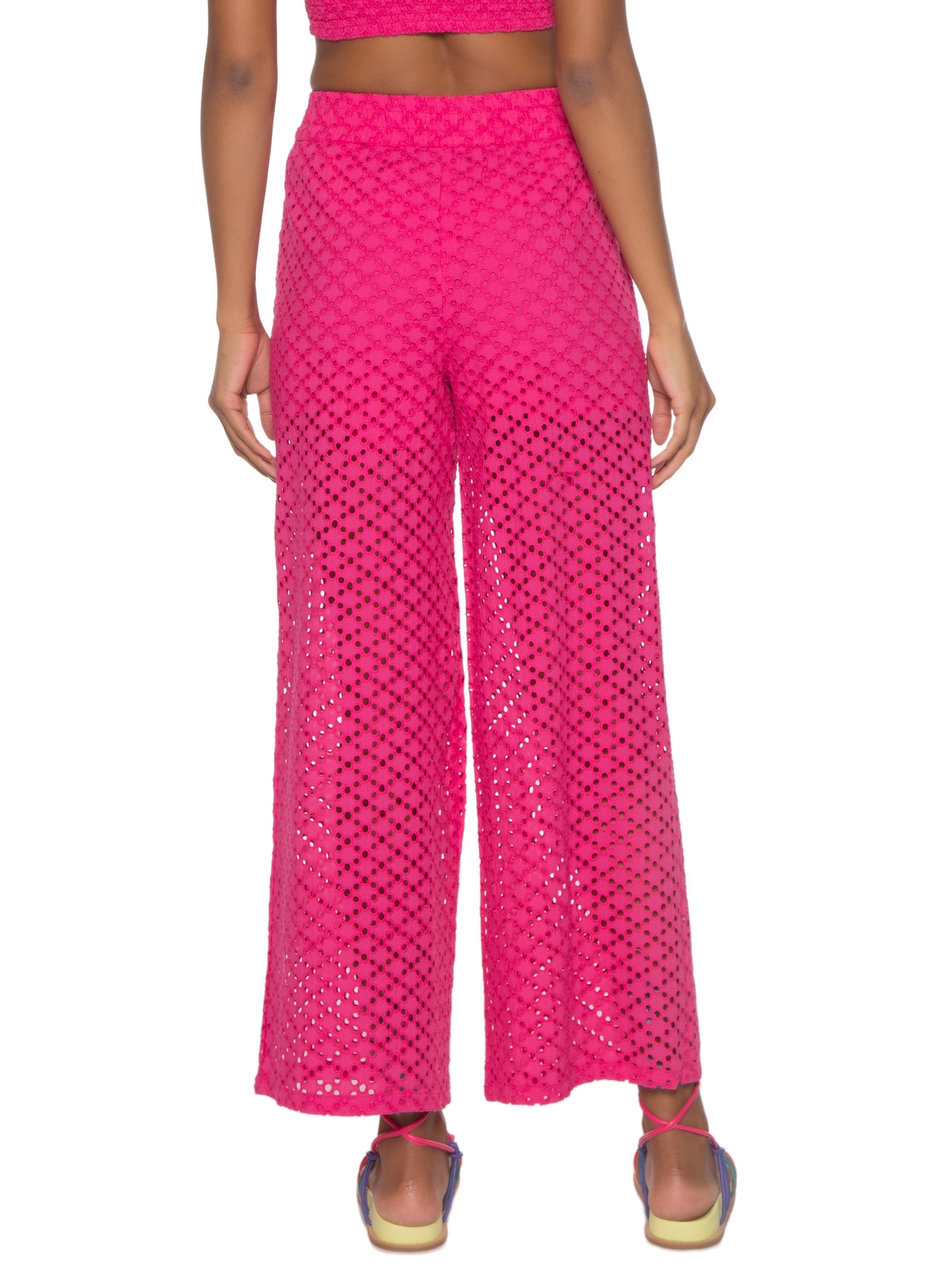 Calça Feminina Rosa Dzarm