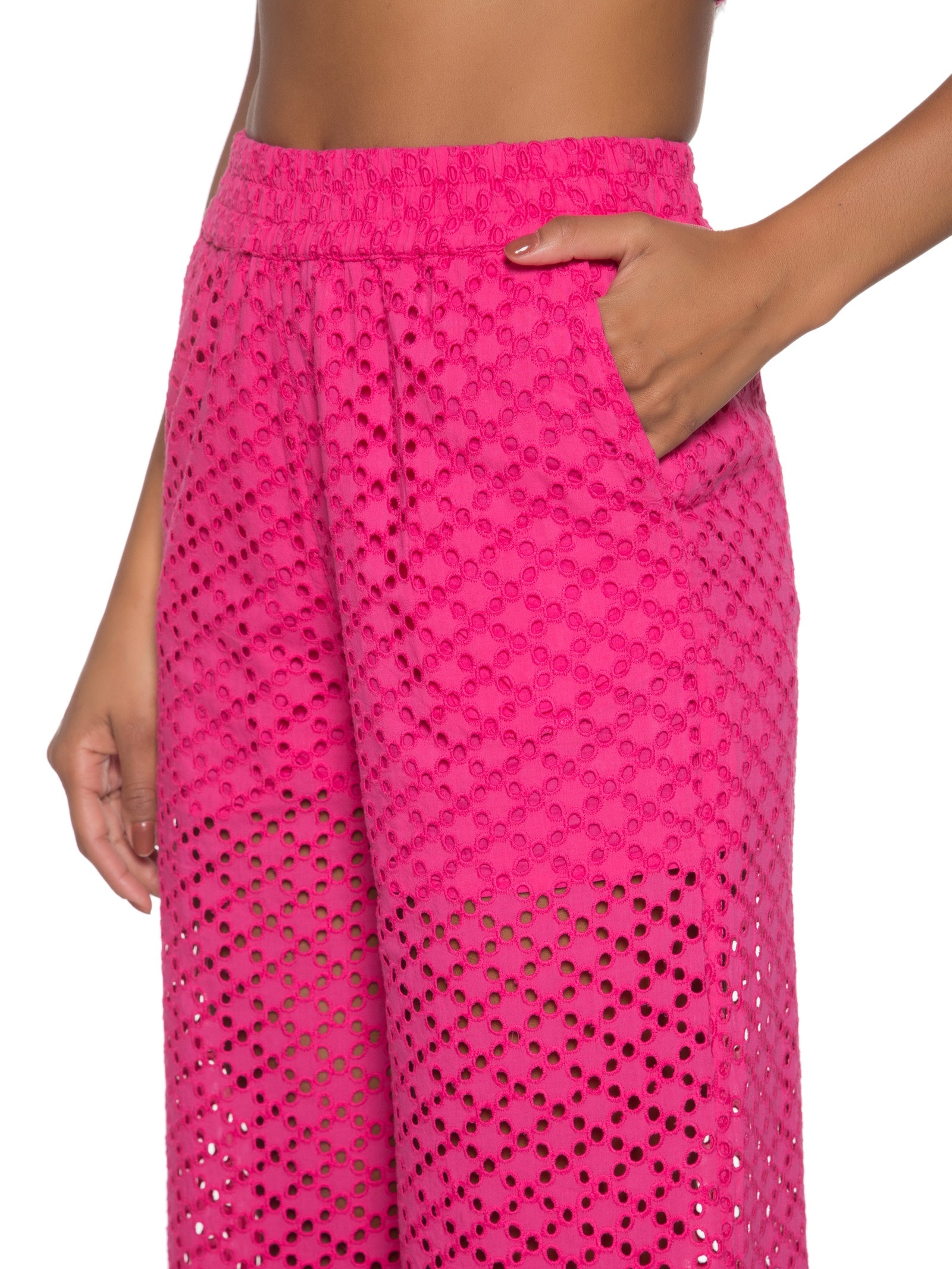 Calça Feminina Rosa Dzarm