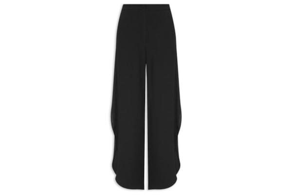  Calça Feminina Round Crepe - Preto