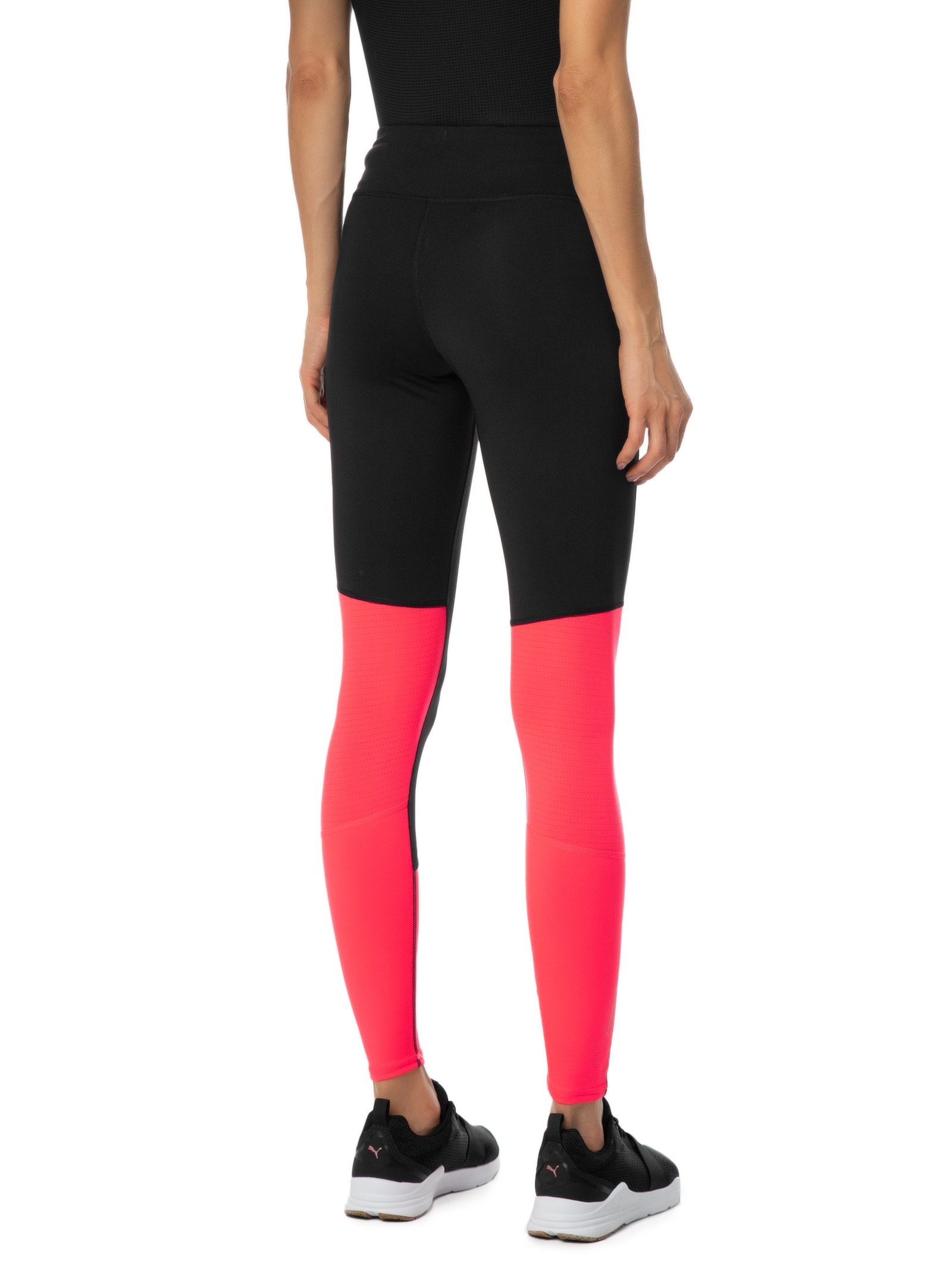 Calça Feminina Run Favorite Reg Rise Long Tight Rosa Puma