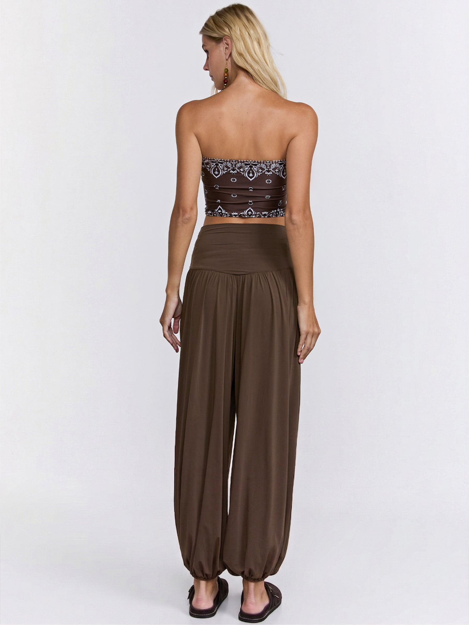 Calça Feminina Sabrina Marrom Triya