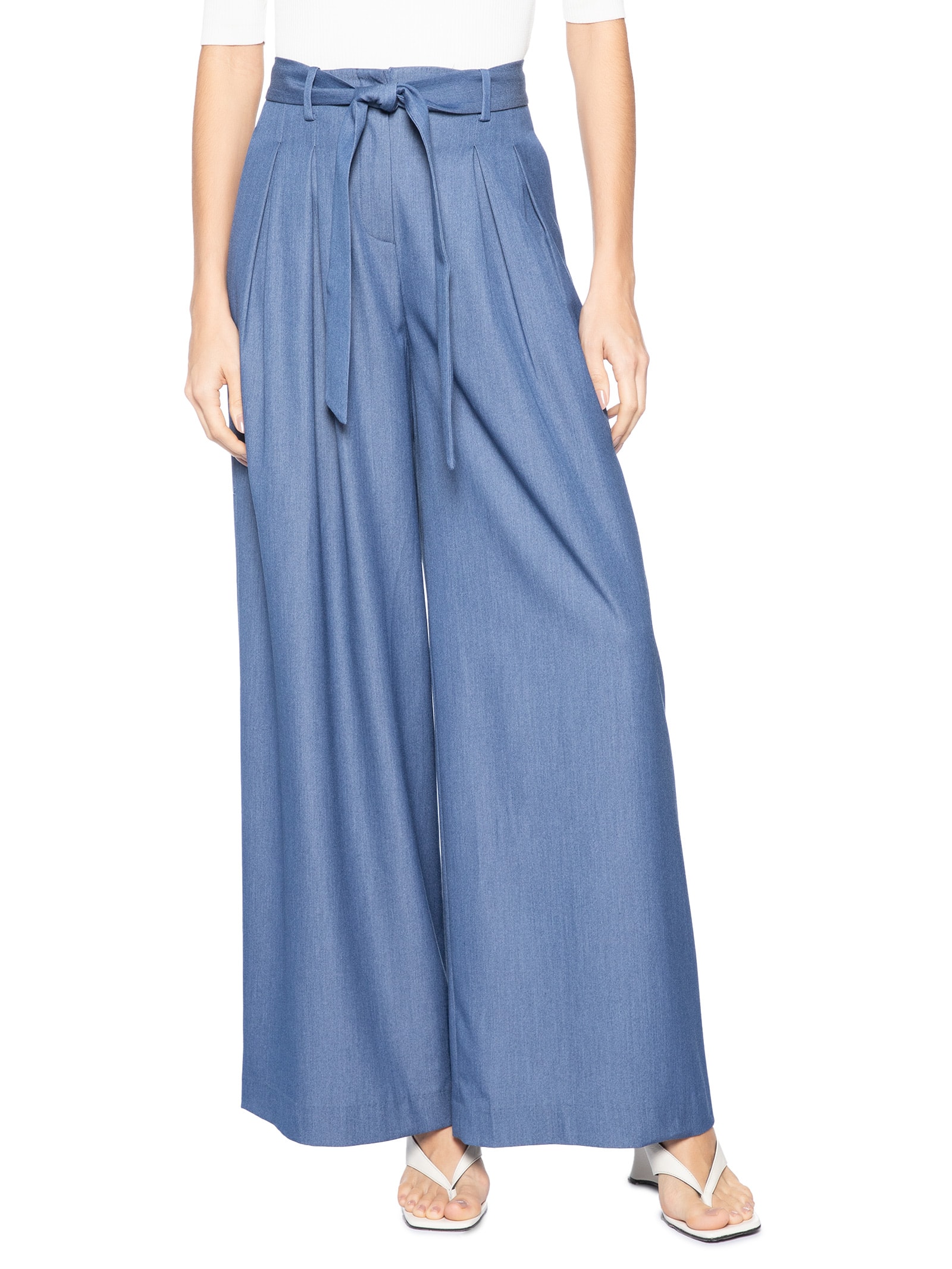 Calça Feminina Sarah Azul Le Lis