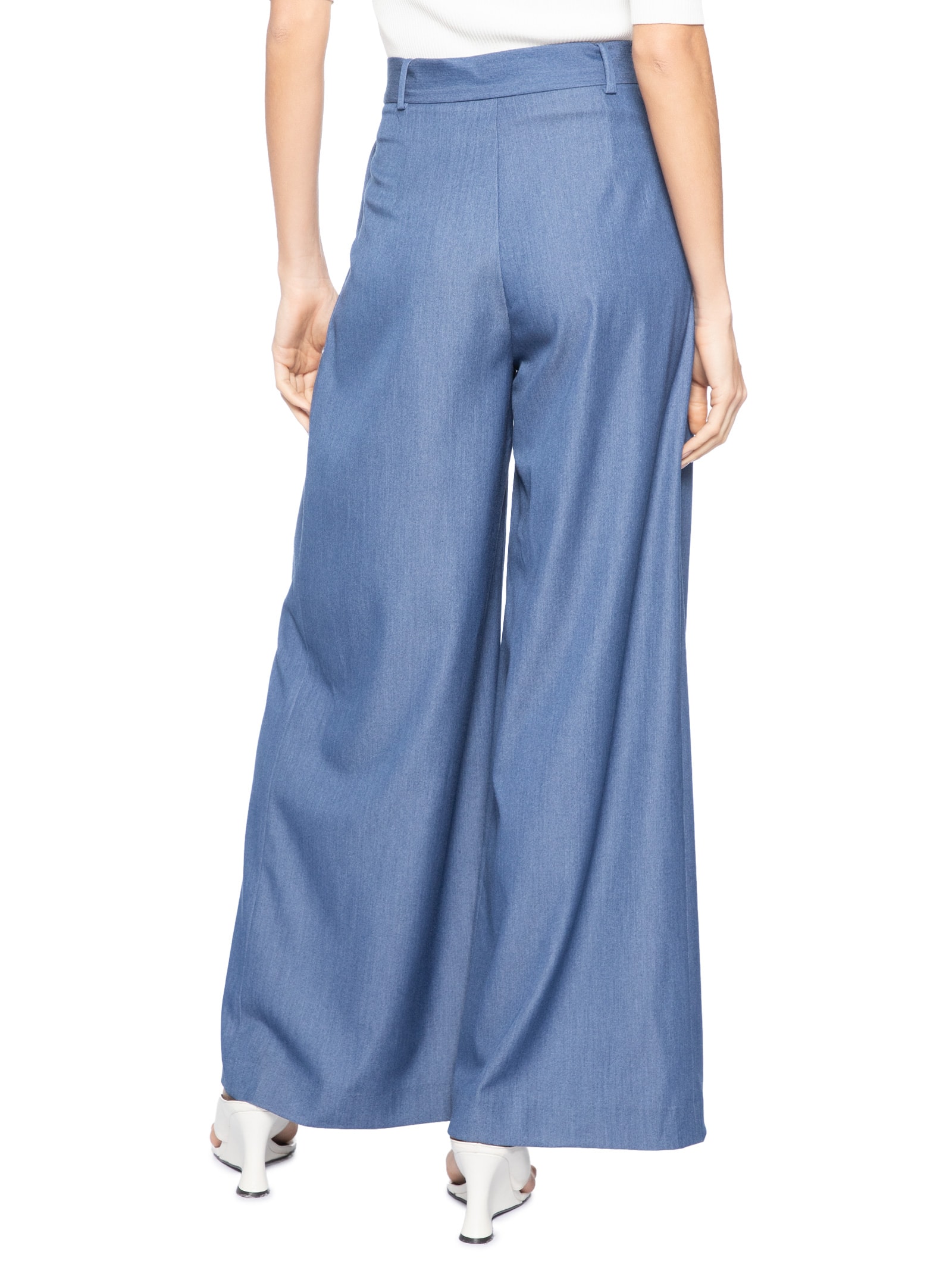 Calça Feminina Sarah Azul Le Lis