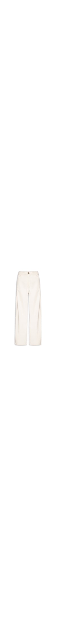 Calça Feminina Sarja A Wide Leg Linho Brisa - Bege