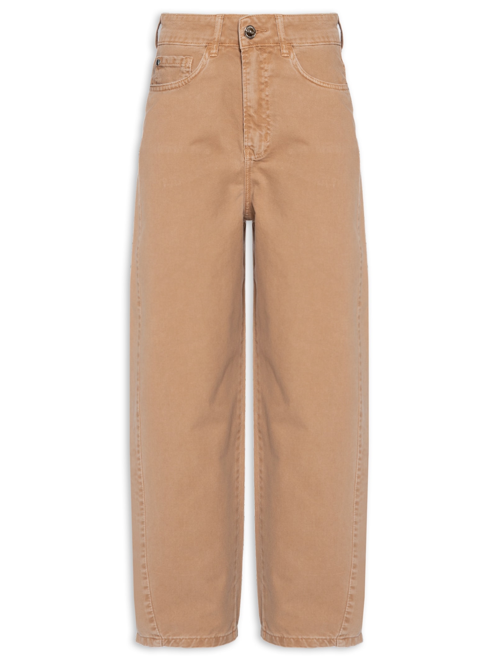 Calça Feminina Sarja Bege Lez A Lez