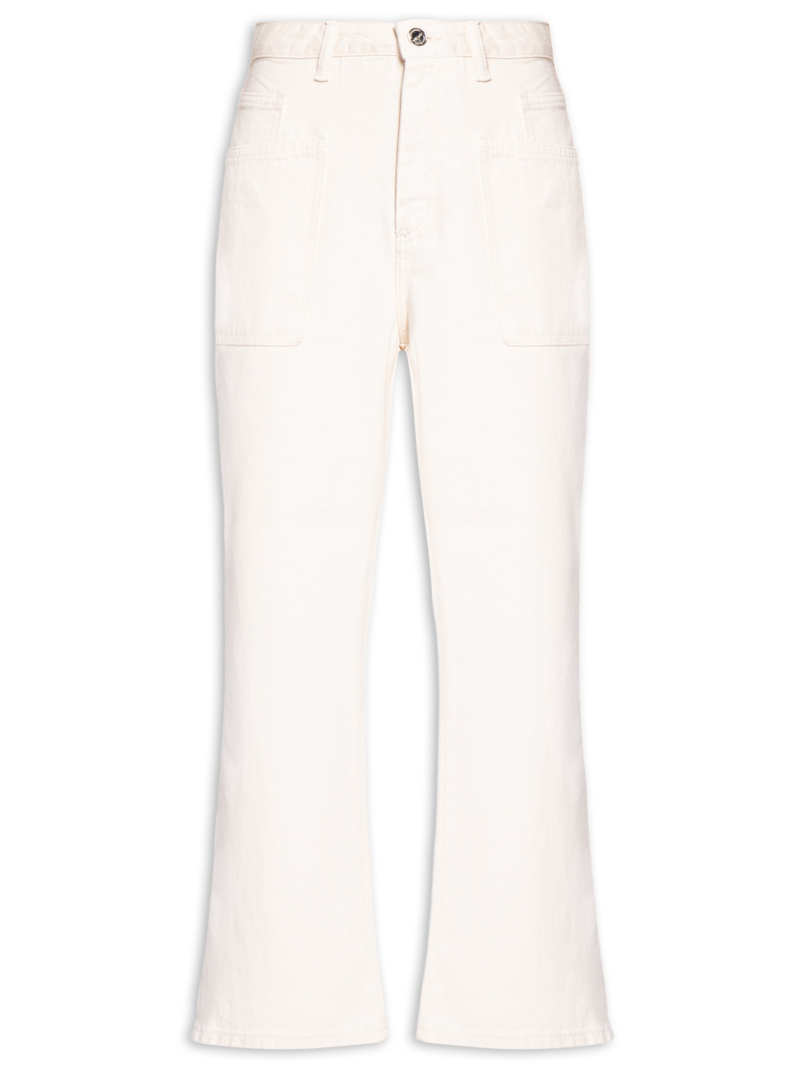 Calça Feminina Sarja Bege Lez A Lez