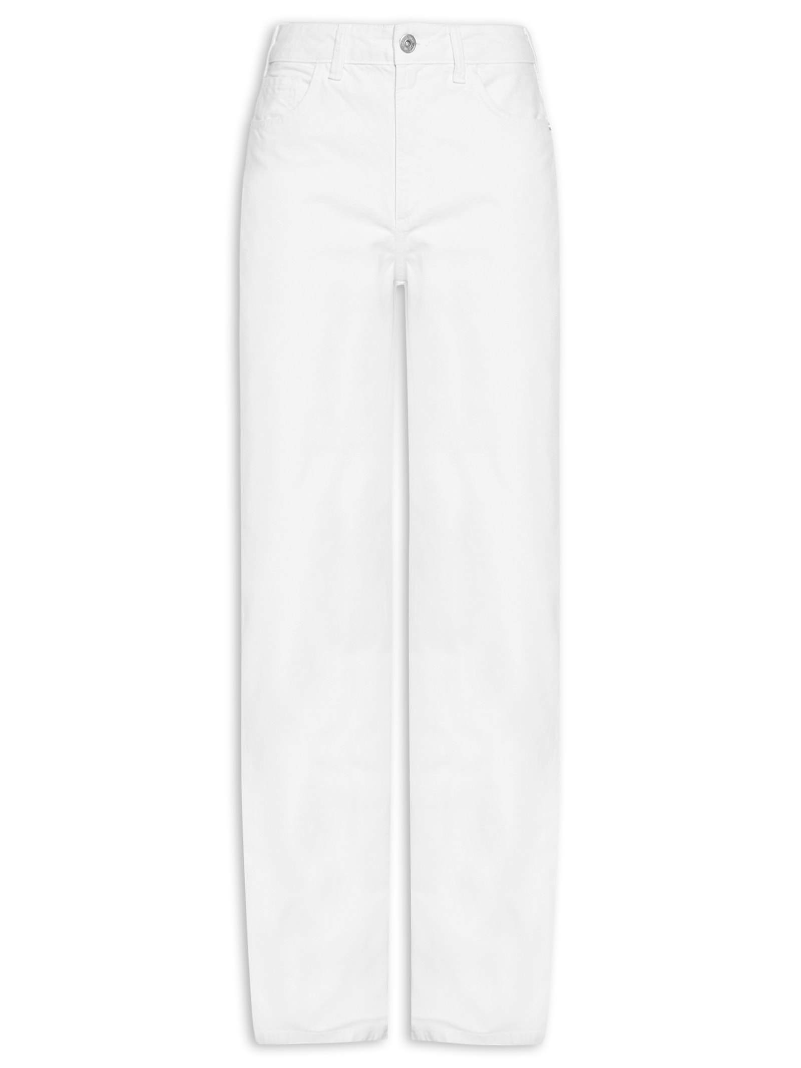 Calça Feminina Sarja Bella Branco Forum
