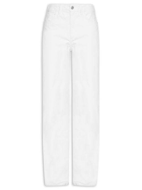 Calça Feminina Sarja Bella - Branco