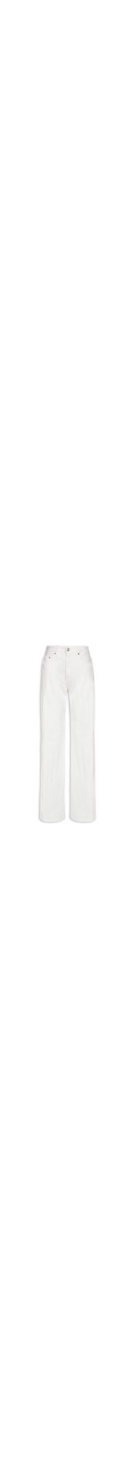 Calça Feminina Sarja Boot 70s - Off White