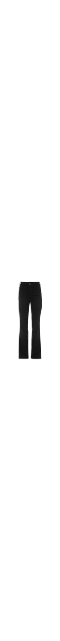 Calça Feminina Sarja Boot Cut - Preto