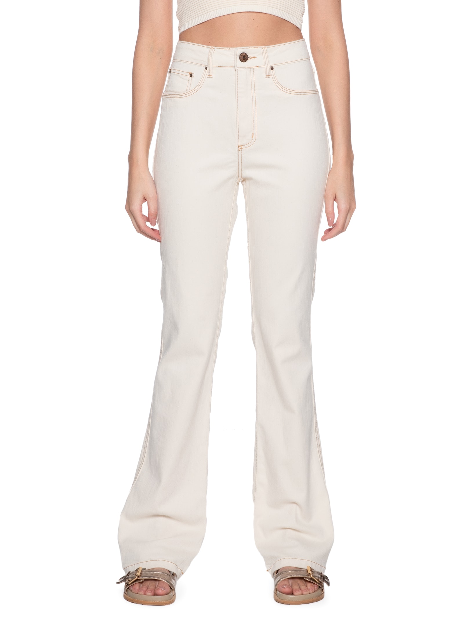 Boot Cut CalÇa Jeans Branca Feminina Levis CALÇA FEMININA LEVI'S