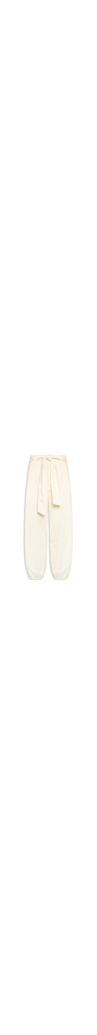 Calça Feminina Sarja Cânhamo Amarração - Amarelo