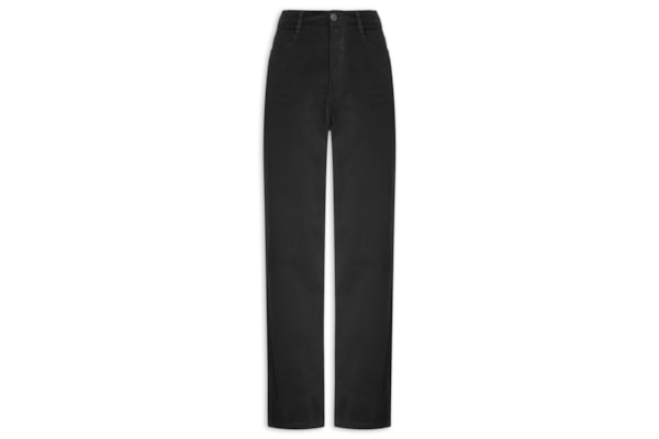 Calça Feminina Sarja Color - Preto