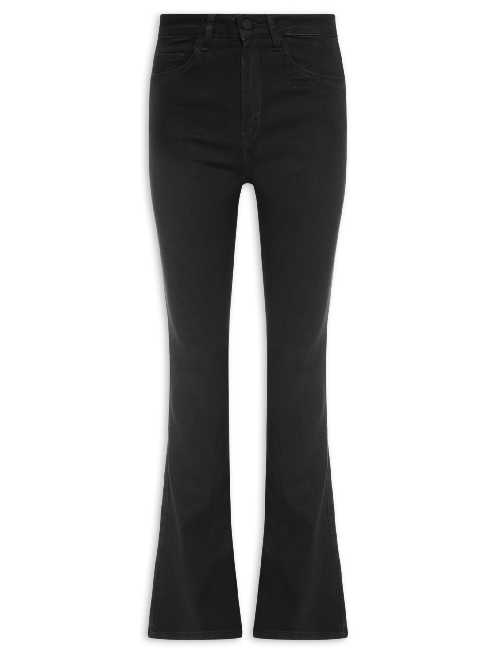 Calça Feminina Sarja Com Elastano Preto Lez A Lez