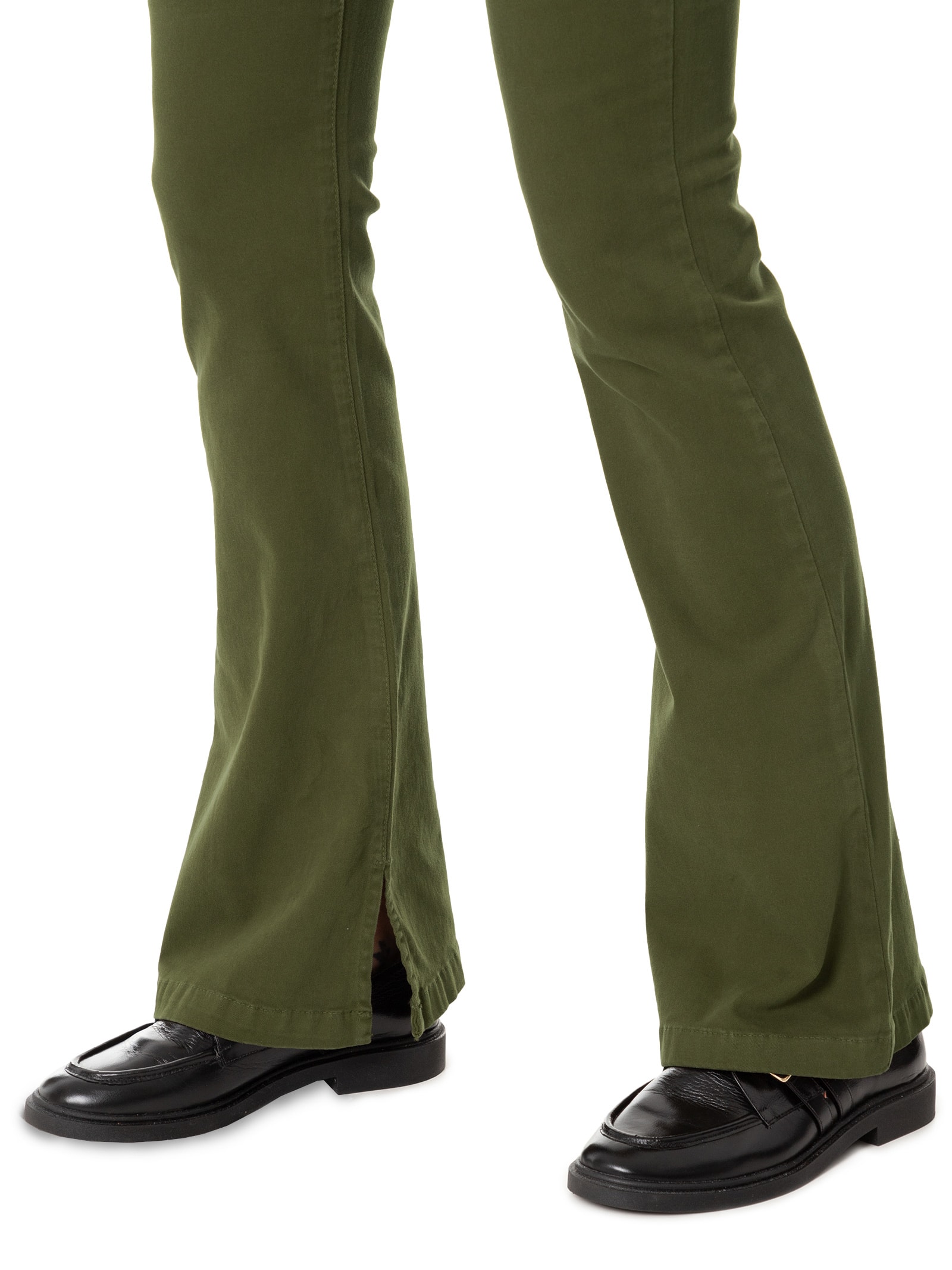 Calça Feminina Sarja Com Elastano Verde Lez A Lez