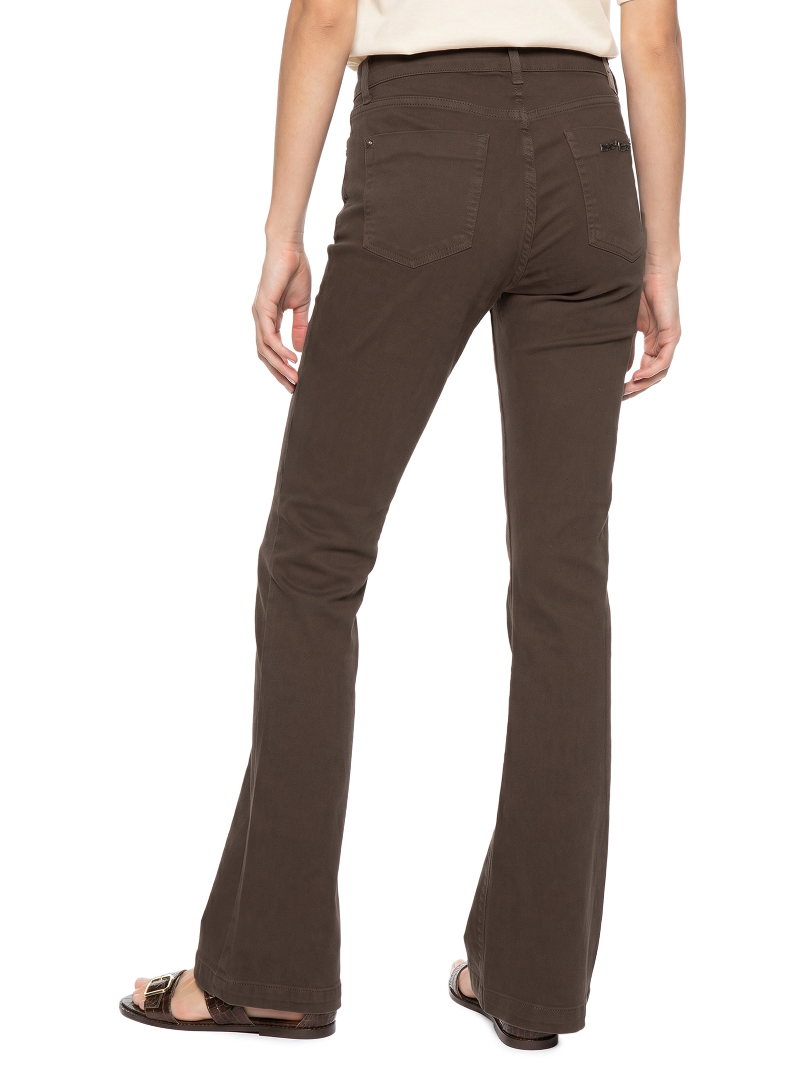 Calça Feminina Sarja com Elastano – Marrom Lez A Lez