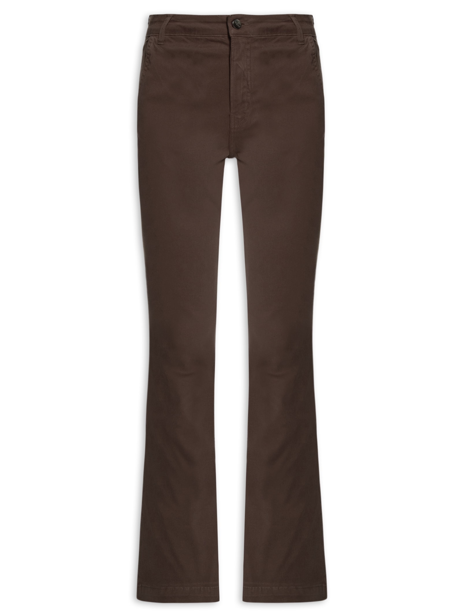 Calça Feminina Sarja com Elastano – Marrom Lez A Lez